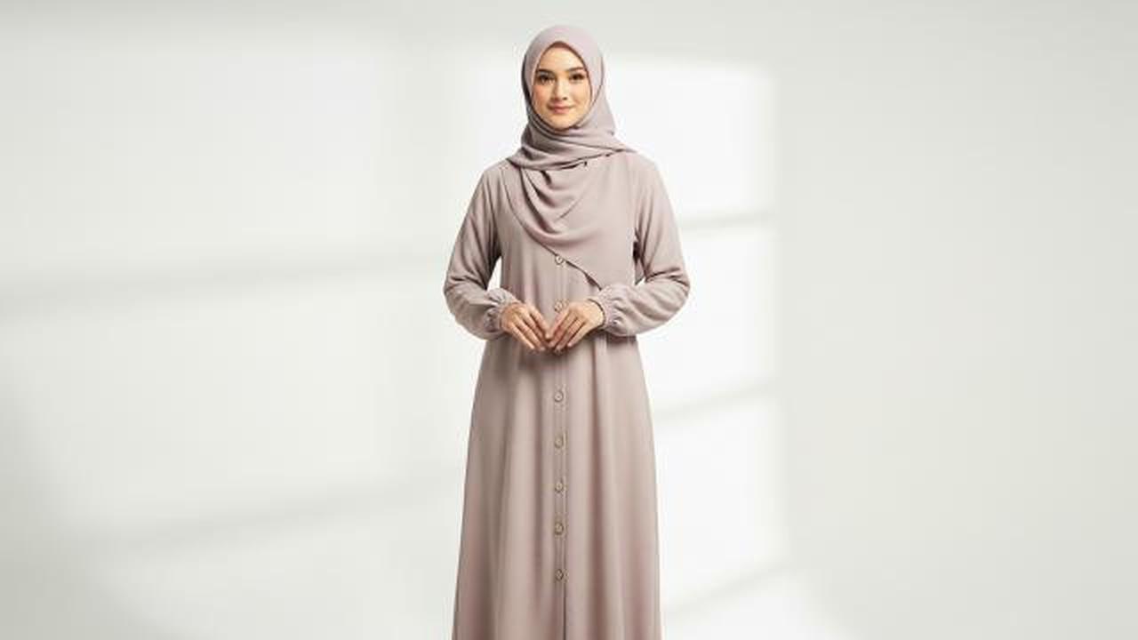 8 Ide Model Gamis Simple untuk Kelompok Pengajian yang Rapi, Serasi, dan Nyaman