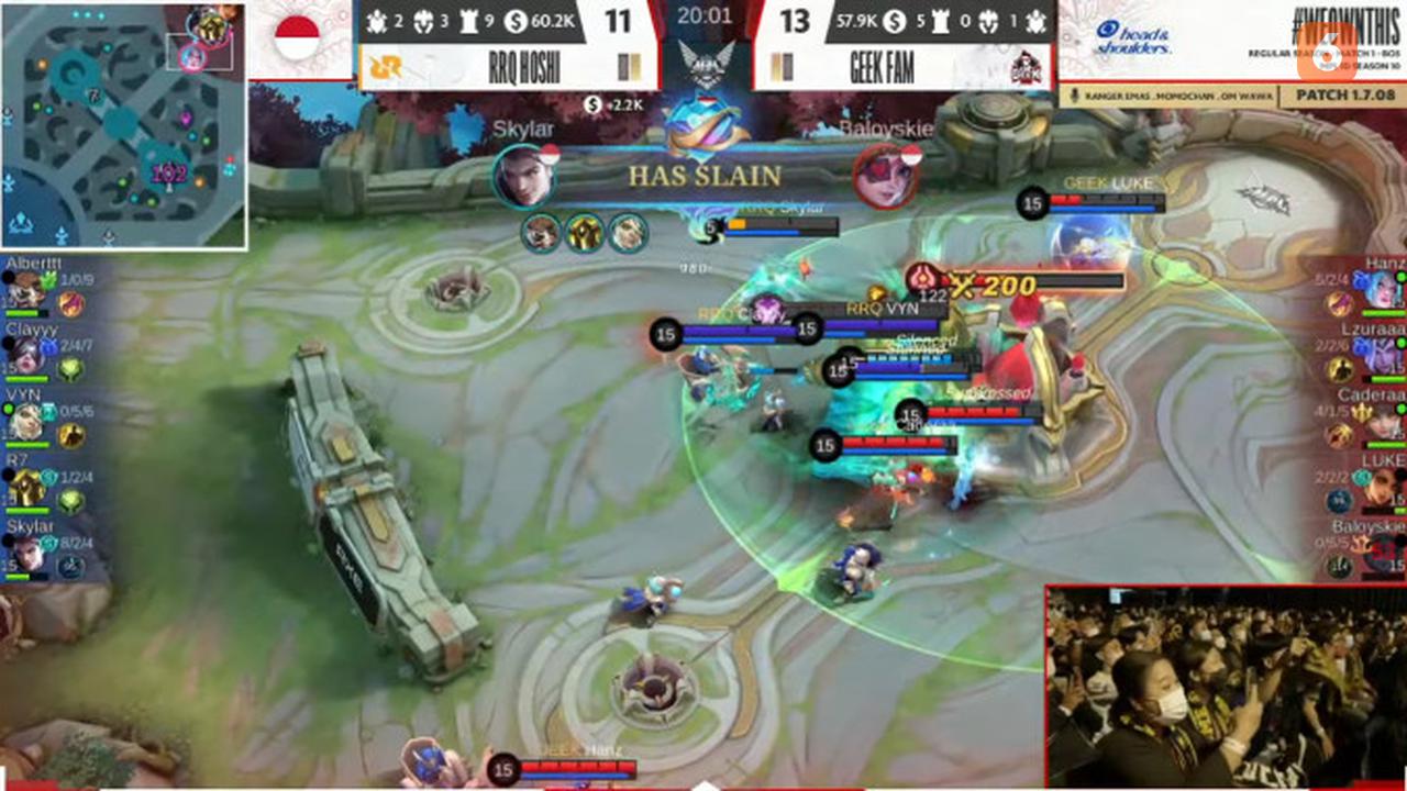 MPL ID S10 Geek Fam vs RRQ Hoshi