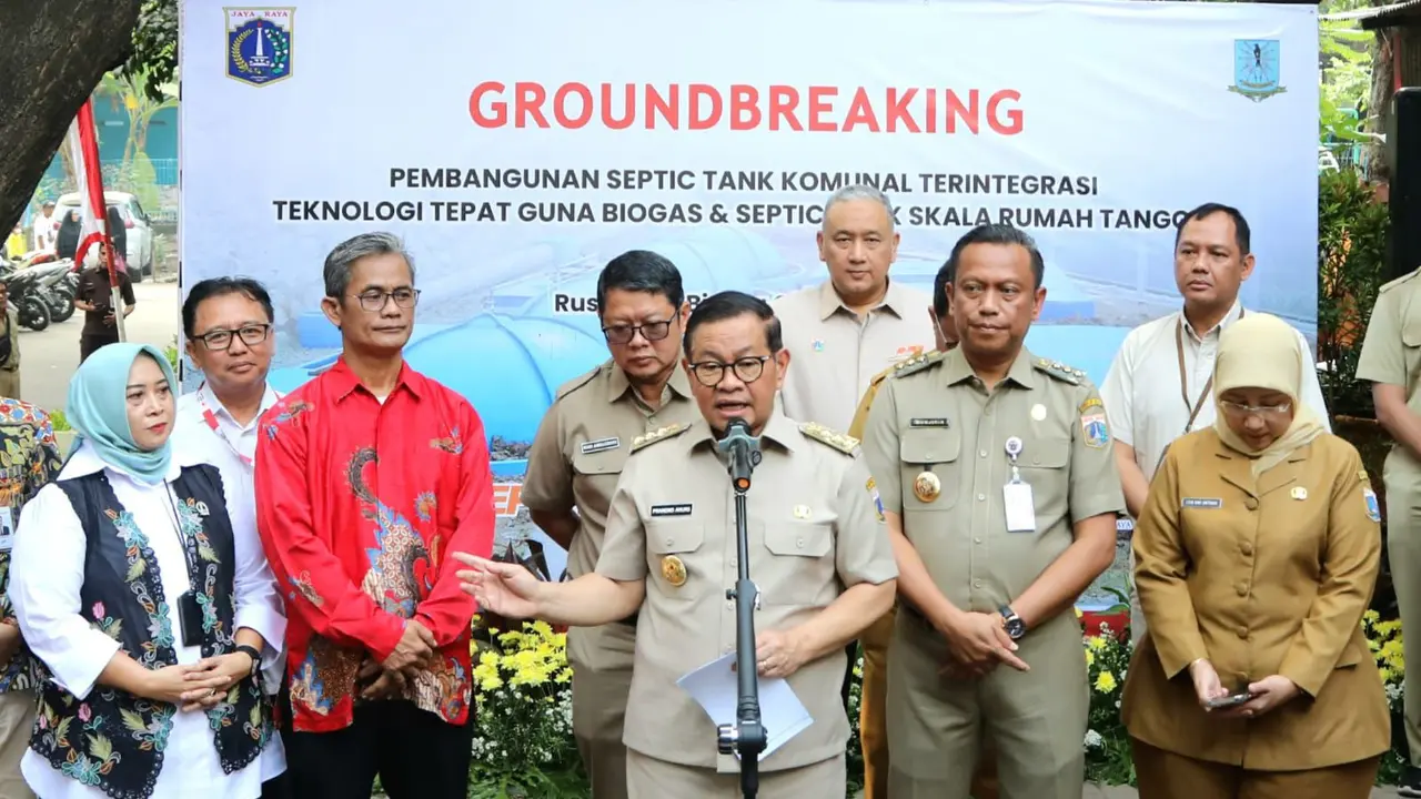 Gubernur Jakarta Pramono Anung dukung PT JIEP dan Pemerintah Kota Administrasi Jakarta Timur (Pemkot Jaktim) membangun septic tank komunal.