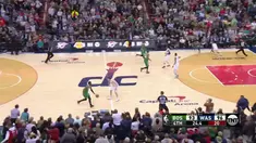 Berita video game recap NBA 2017-2018 antara Boston Celtics melawan Washington Wizards dengan skor 110-104.