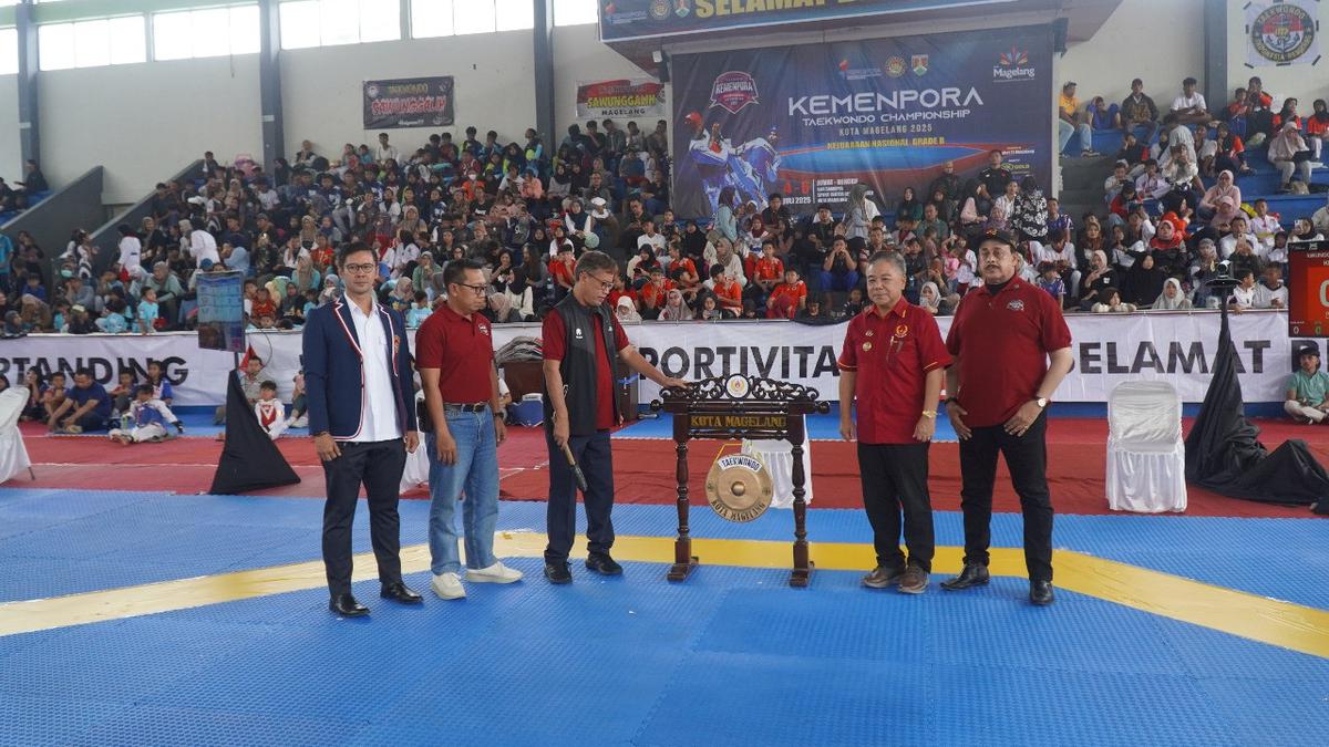 Kejurnas Taekwondo Piala Kemenpora 2025: Magnet Baru Bagi Ekonomi Kreatif Magelang!