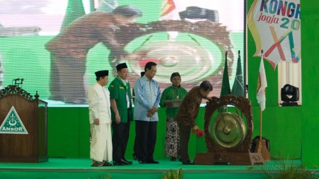 Wapres Jusuf Kalla buka Kongres GP Ansor di Yogyakarta