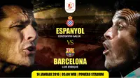 Espanyol vs Barcelona: Satu Kaki Blaugrana di Perempat Final