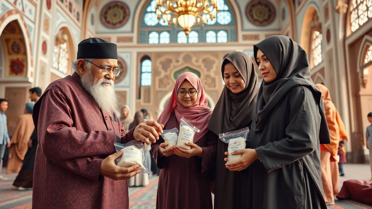 hukum membayar zakat fitrah di tempat lain