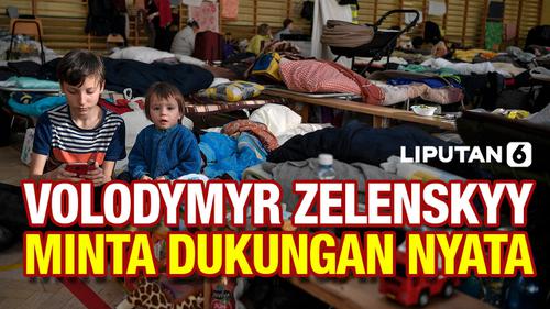 VIDEO: Volodymyr Zelenskyy: 97 Anak Tewas sejak dimulainya Invasi Rusia
