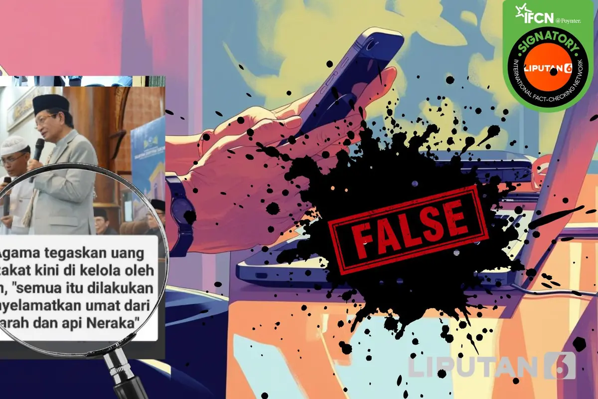 Cek Fakta Menag sebut zakat dan infak dikelola oleh pemerintah demi menyelamatkan umat
