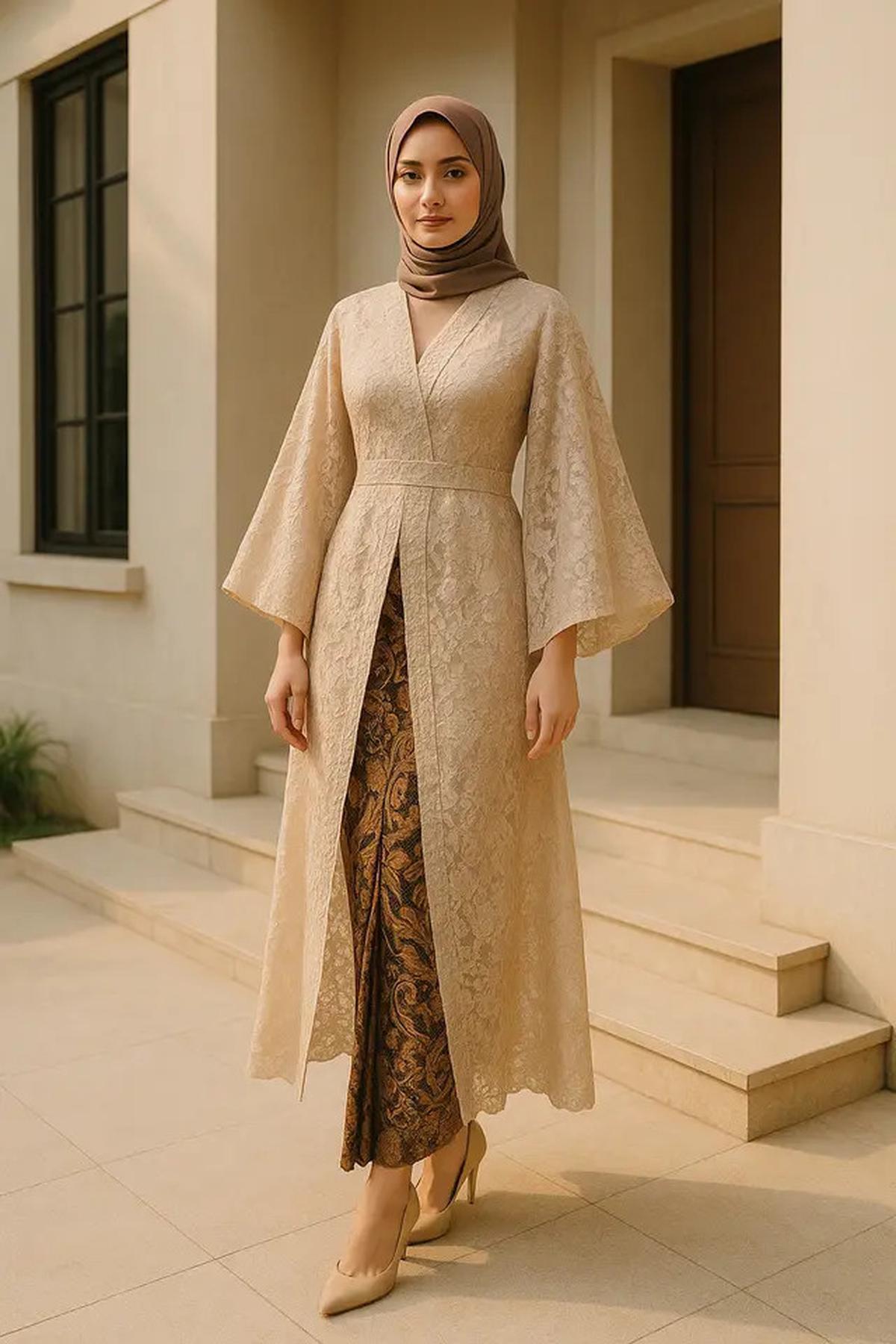 8 Model Brokat Panjang Bawahan Batik Terbaru 2025, Tren Elegan dan Modern