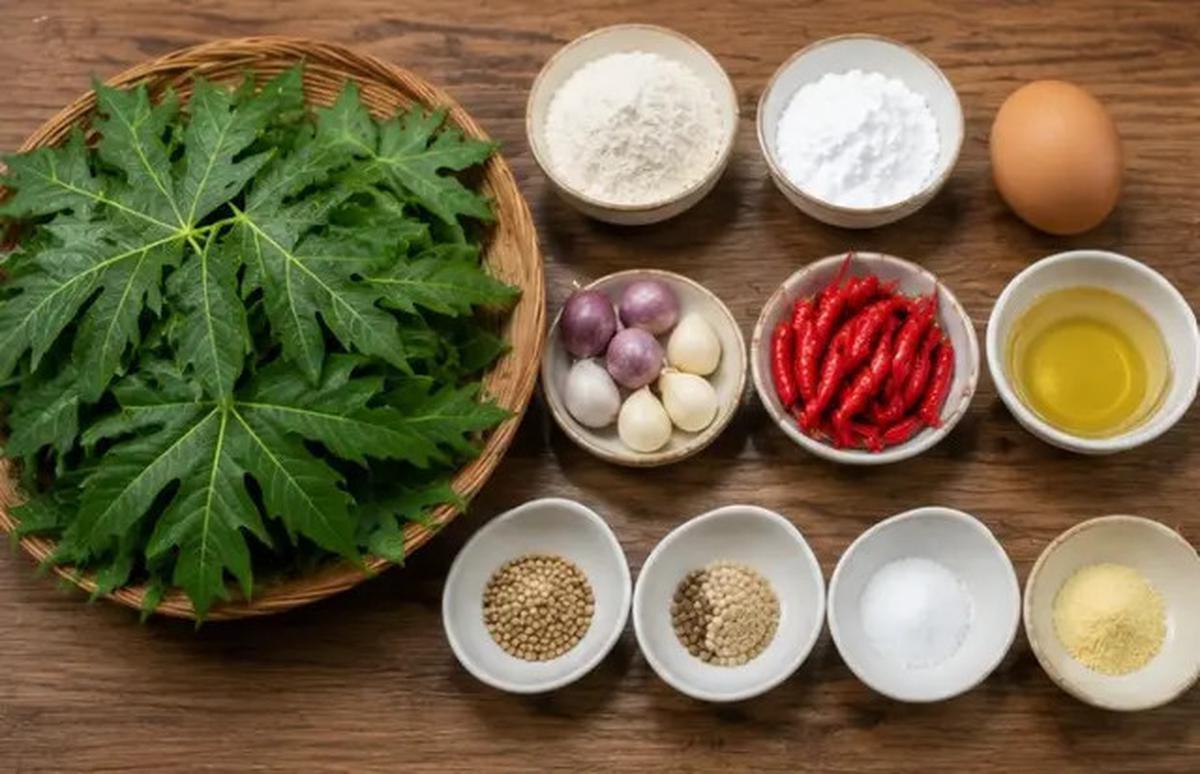 Cara Membuat Dendeng Daun Pepaya Pedas Gurih, Olahan Unik Anti Pahit