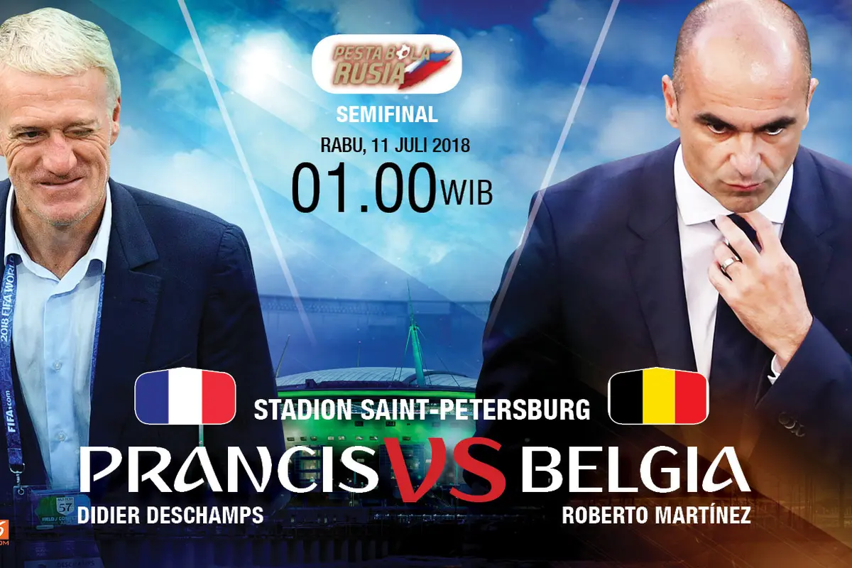 Prediksi Prancis vs Belgia