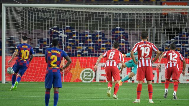 Striker Barcelona, Lionel Messi (LLUIS GENE / AFP)