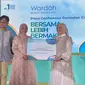 Peluncuran Kampanye Ramadan Wardah "Bersama Lebih Bermakna" di bilangan Jakarta Pusat, 20 Maret 2023. (Liputan6.com/Asnida Riani)