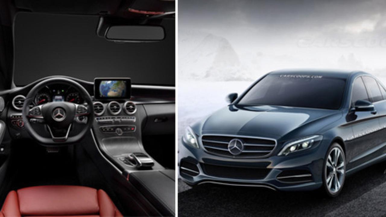 Sektor kabin Mercedes-Benz C-Class 2015 (carscoops)