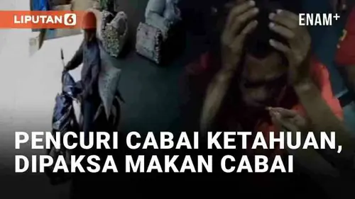 VIDEO: Viral Pencuri Cabai di Temanggung Dipaksa Makan Barang Curian Usai Ketahuan Warga