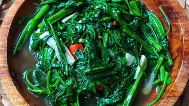 Tumis Kangkung Terasi Margarin