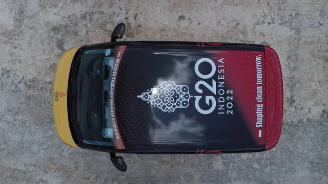 Bernuansa Indonesia, 300 Unit Wuling Air Ev Pakai Livery Khusus Pada KTT G20 di Bali