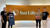 Sun Life memberikan donasi sebesar Rp10 miliar untuk mendukung gaya hidup sehat bagi anak-anak kurang mampu di Asia melalui olahraga basket. (Ist)