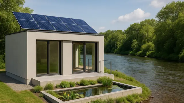 7 Desain Rumah Minimalis di Tepi Sungai yang Asri, Modern dan Nyaman untuk Ditinggali