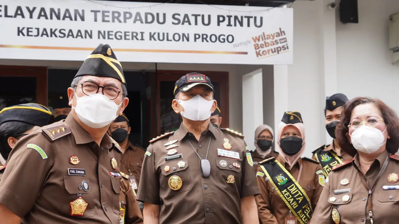 Jaksa Agung ST Burhanudin saat kunjungan ke Daerah Istimewa Yogyakarta, Kamis 14 Oktober 2021