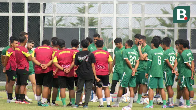 FOTO Sesi Latihan Persebaya