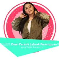 Dewi Perssik (Foto: Bambang E. Ros/Bintang.com Desain: Nurman Abdul Hakim/Bintang.com)