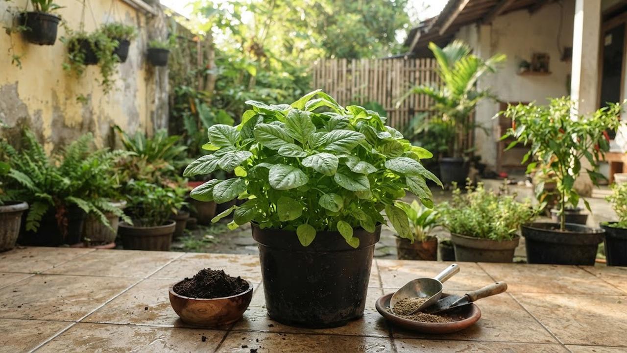 6 Jenis Pupuk Rumahan yang Membantu Pertumbuhan Daun Bayam Lebih Subur, Bisa Dibuat Sendiri