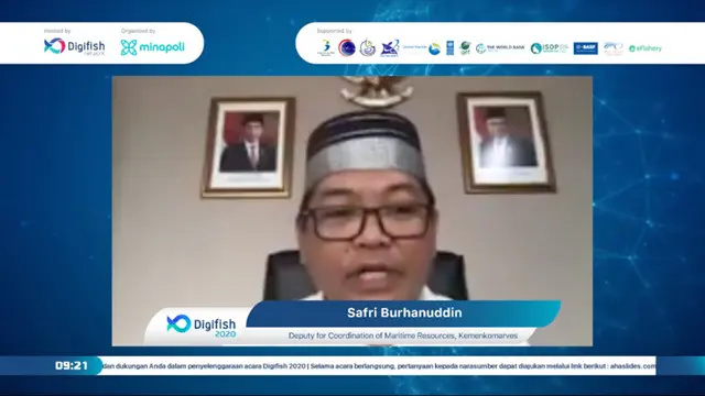 Safri Baharuddin -  Deputi Bidang Koordinasi Sumber Daya Maritim Kementerian Koordinator Kemaritiman dan Investasi. (Dok Minapoli)