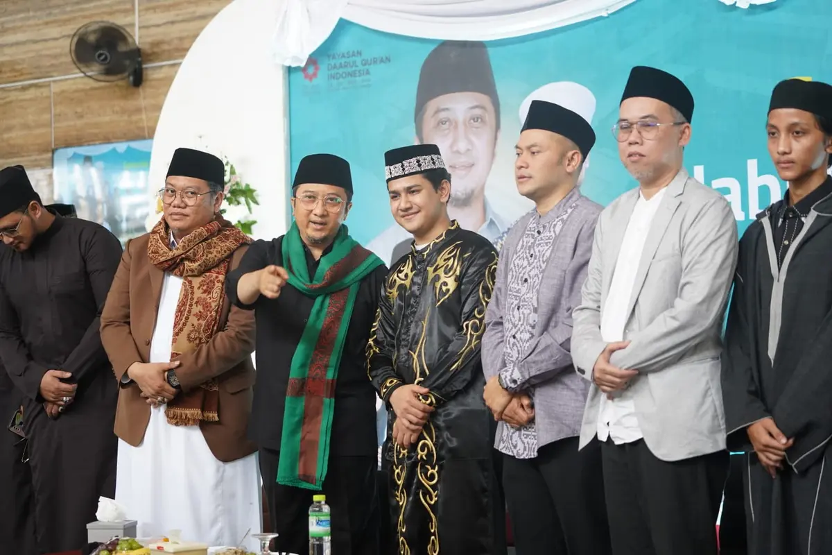 Perayaan Maulid Nabi Muhammad SAW di Pesantren Tahfizh Daarul Qur’an Indonesia.