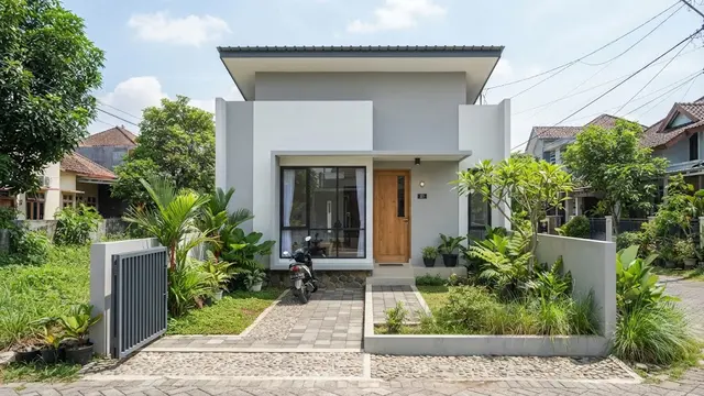 Desain rumah type 21 minimalis modern yang hemat biaya dan kekinian model minimalis modern