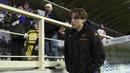 Pemain Fiorentina, Edoardo Bove hadir dalam laga lanjutan Liga Italia 2024/2025 melawan Udinesie di Artemio Franchi Stadium, Florence, Italia, Selasa (24/12/2024) WIB. (AP Photo/LaPresse/Massimo Paolone)