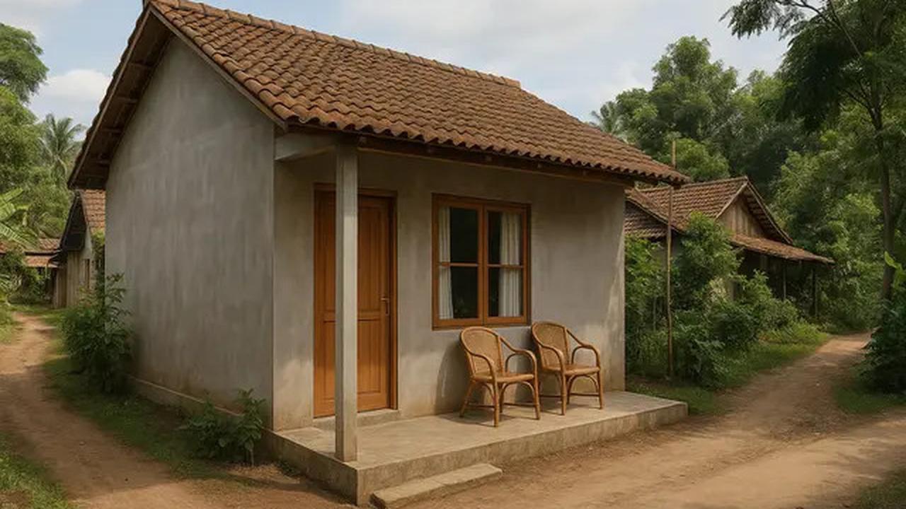 14 Gambar Rumah Sederhana Ukuran 6x9 di Kampung, Cocok untuk Hunian Nyaman dan Hemat Biaya