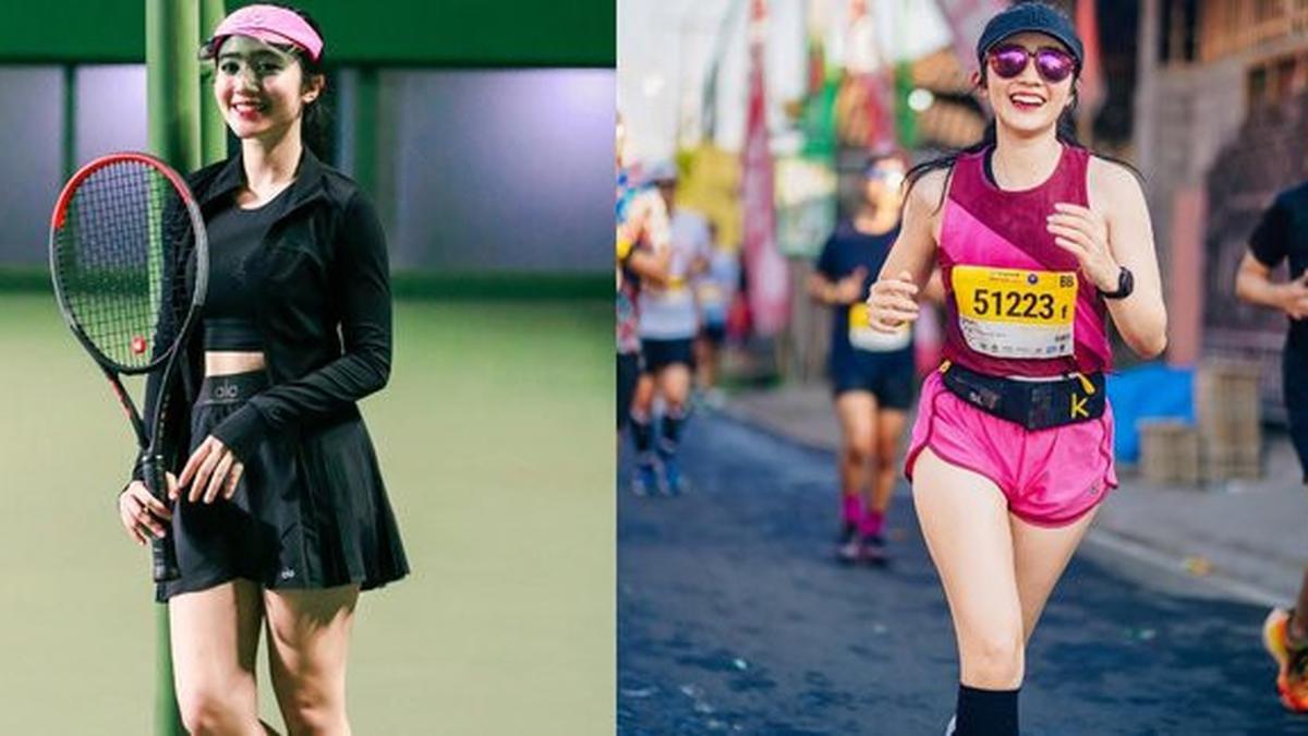 Intip Gaya Sporty Febby Rastanty Saat Berolahraga, Super Stylish!