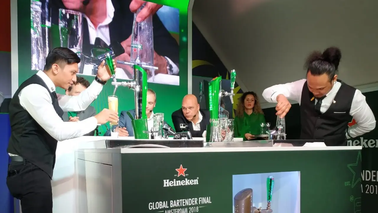 Cerita Bartender Alim Peserta Kompetisi Bartender Dunia di Amsterdam