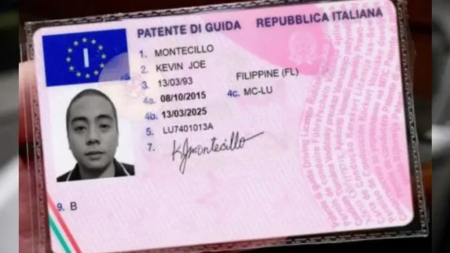 Surat Izin Mengemudi di Italia