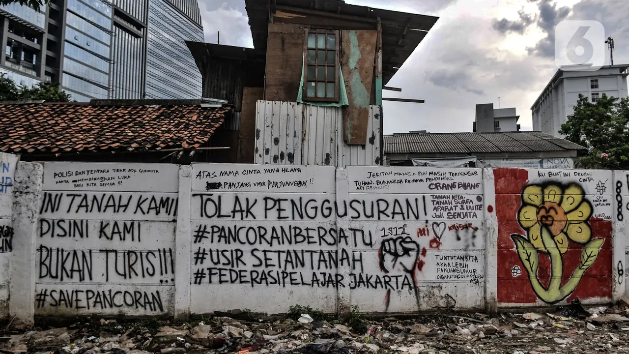 Nestapa Ratusan Warga Korban Penggusuran Pancoran