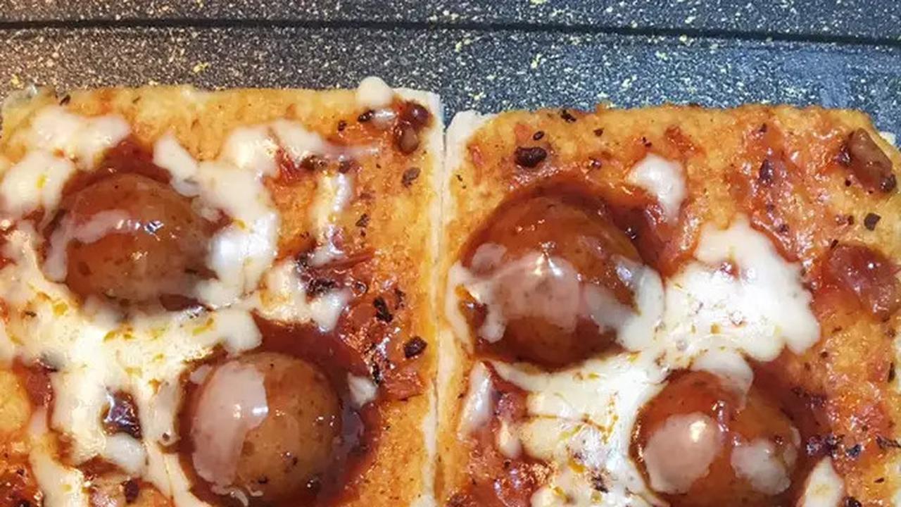 Ilustrasi Roti Pizza Teflon