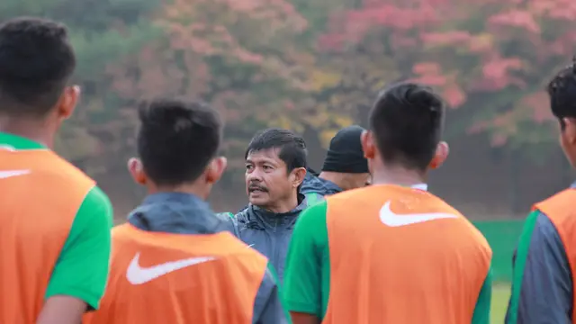 Jelang Lawan Korsel, Timnas Indonesia U-19 Gelar Latihan Ringan