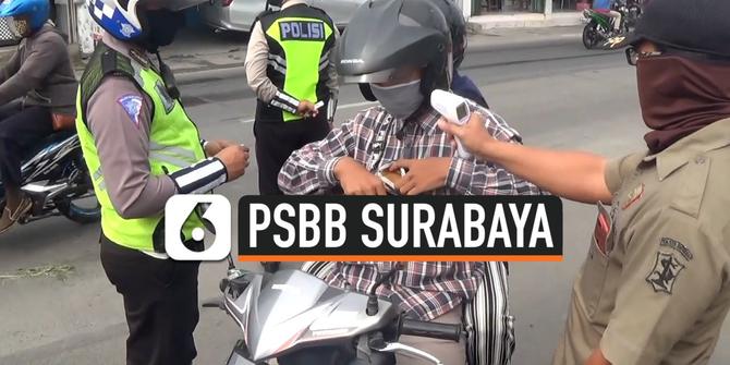 VIDEO: PSBB Surabaya Dimulai, 19 Titik Pemeriksaan Didirikan