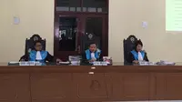 Majelis hakim PTUN Jakarta tolak permohonan GKR Hemas terkait pengambilan sumpah Ketua DPD. (Liputan6.com/Devira Prastiwi)