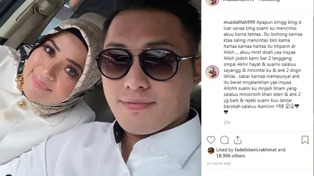 Muzdalifah (Foto: Instagram/@muzdalifah999)