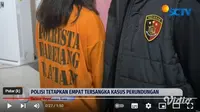 Penyidik Polresta Barelang, Kepulauan Riau menangkap empat orang wanita terduga pelaku tindakan perundungan atau bullying dengan kekerasan terhadap anak di Batam.&nbsp;(YouTube Liputan6)