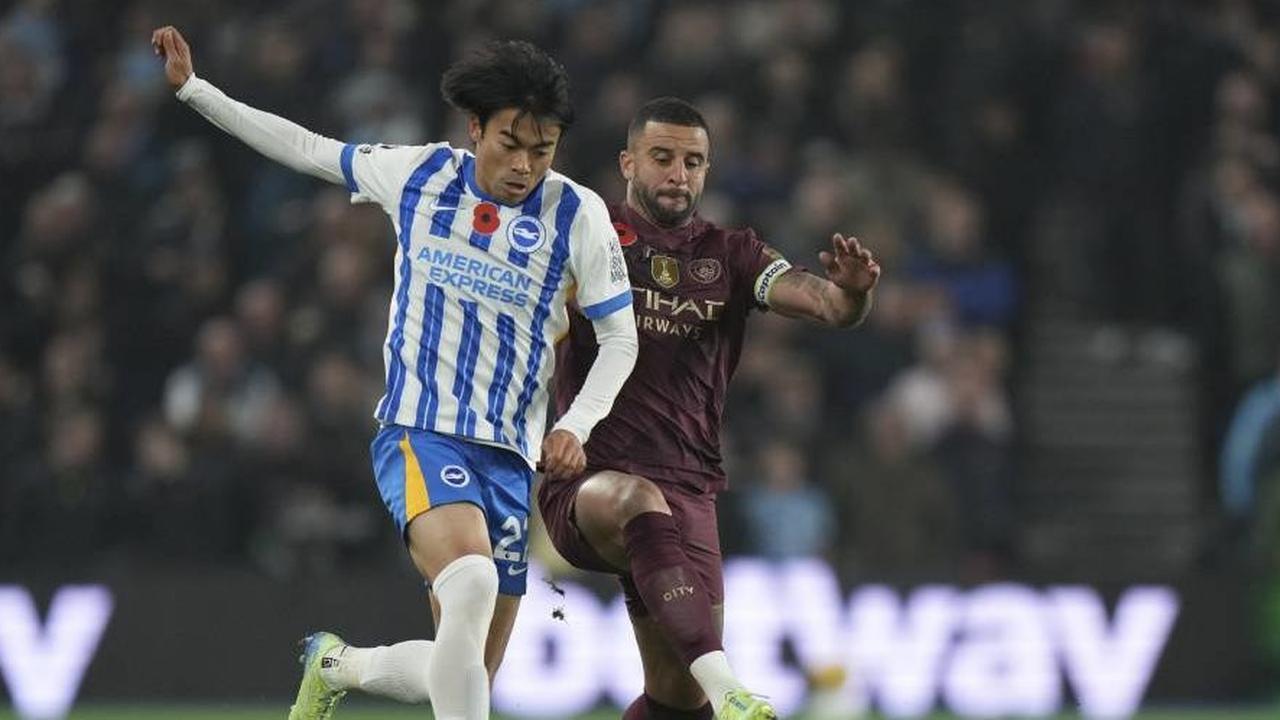 Link Live Streaming Manchester City vs Brighton - Premier League/Liga Inggris