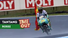 Juara dunia Moto3, Joan Mir, akan beradu cepat dengan pembalap MotoGP tim Movistar Yamaha, Valentino Rossi.