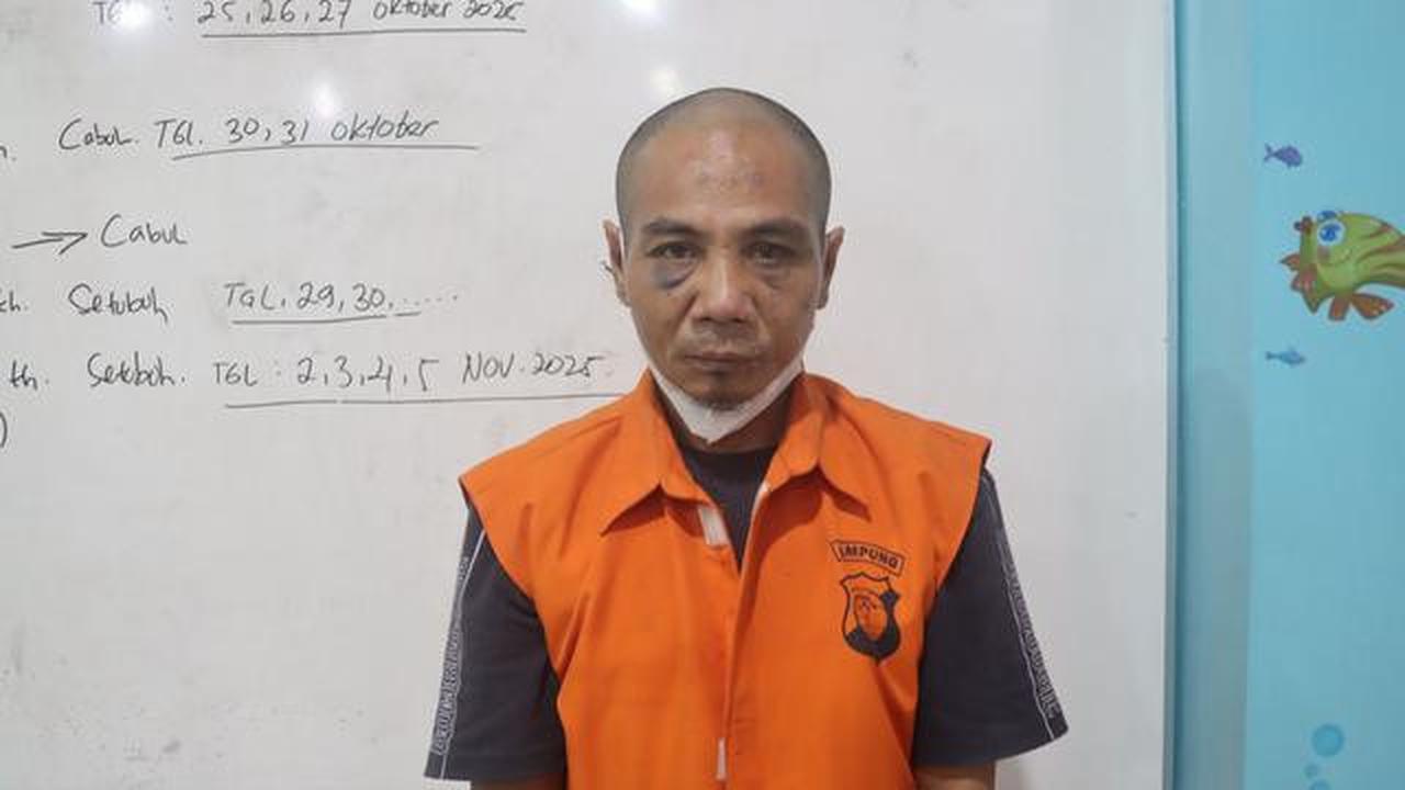 Cabuli 5 Perempuan Pakai Modus Bisa Gandakan Uang dengan Mandi Kembang, Ini Tampang Dukun Palsu Asal Lampung
