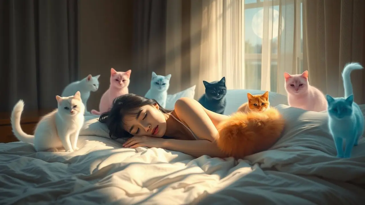 arti mimpi didatangi kucing saat tidur