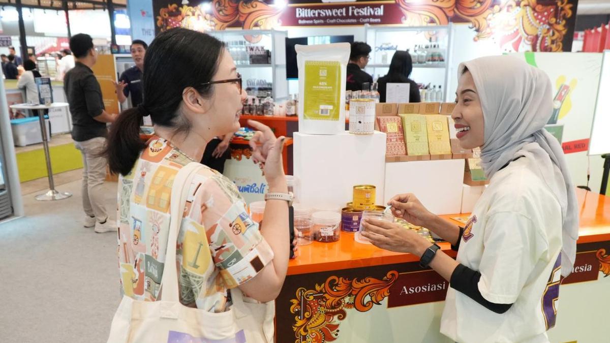 UMKM Binaan BRI Unjuk Gigi di Singapura, L`île Chocolate Curi Perhatian Pasar Global