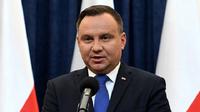 Presiden Polandia Andrzej Duda. (Dok. AFP)