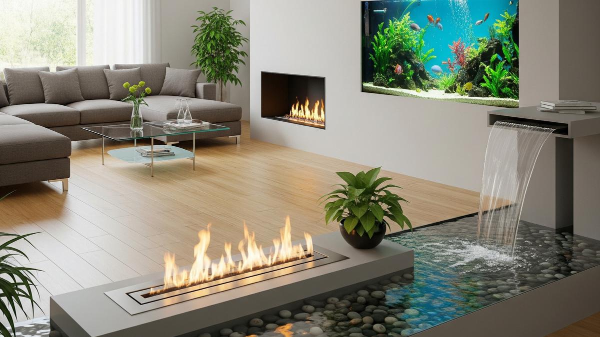 7 Cara Memadukan Elemen Air dengan Dekorasi Ruang Tamu, Hadirkan Ketenangan di Rumah