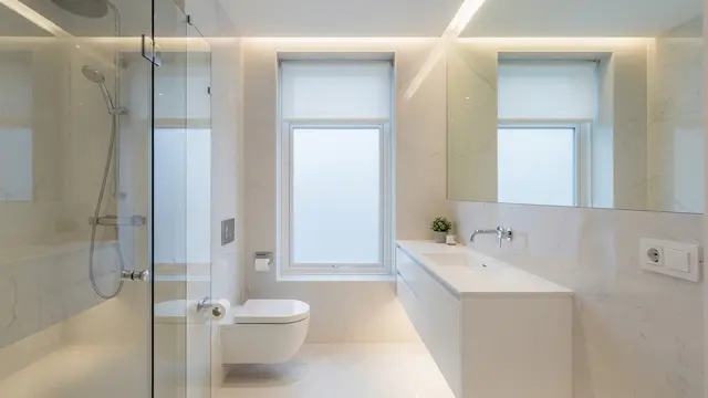 Trik agar Kamar Mandi Kecil Jadi Luas/AI Generated
