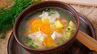 Ilustrasi resep sayur sop ayam wortel/copyright freepik.com/timolina