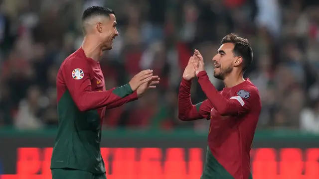 Portugal Vs Islandia di Kualifikasi Euro 2024